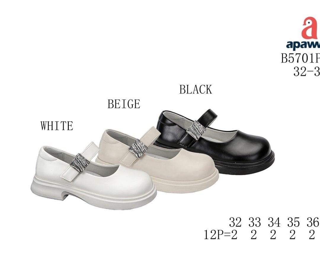 Apawwa B5701P-U White 32-37