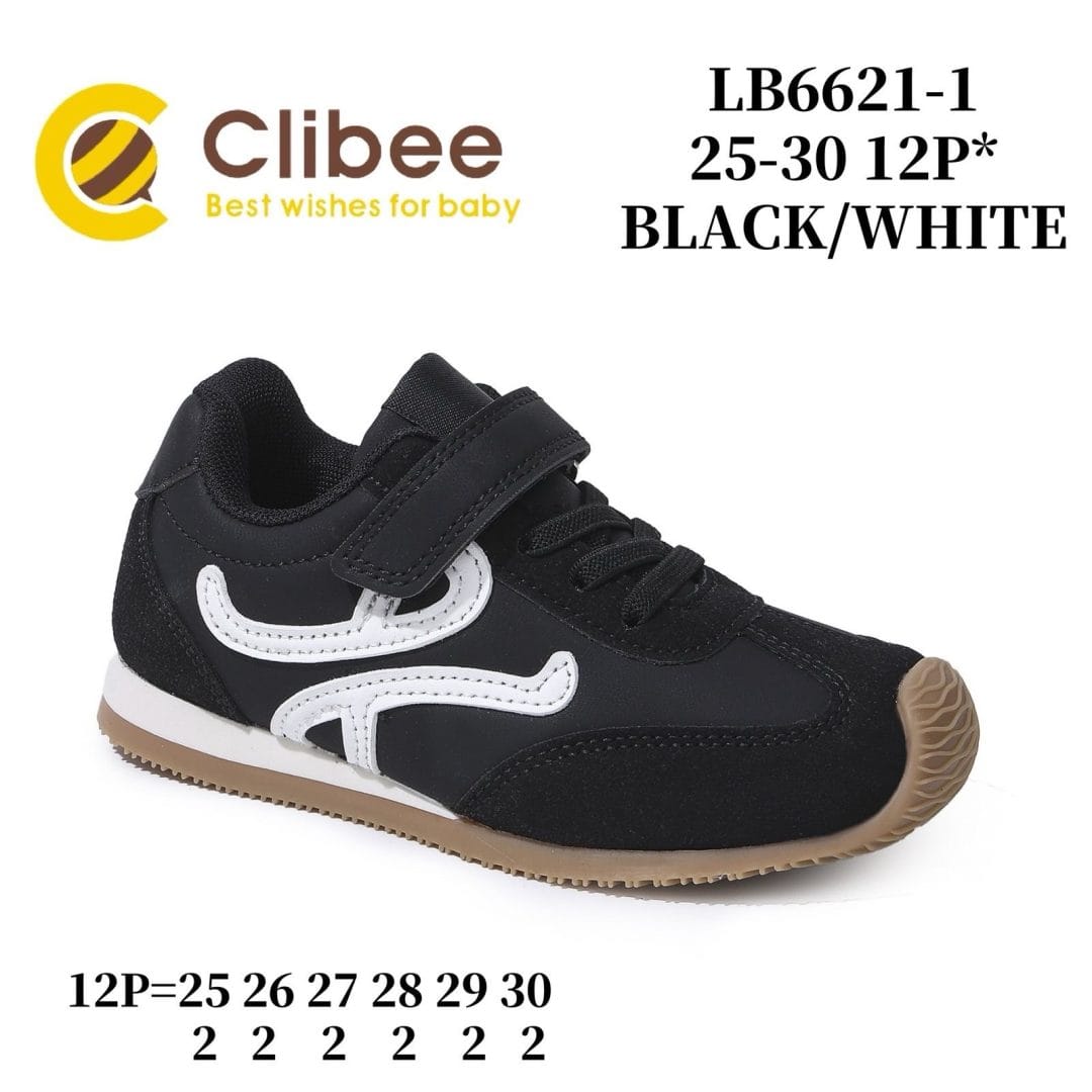 Clibee LB6621 Black/White 25-30