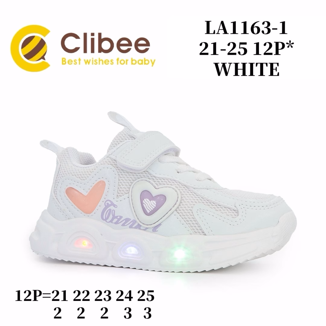 Clibee LA1163 White 21-25