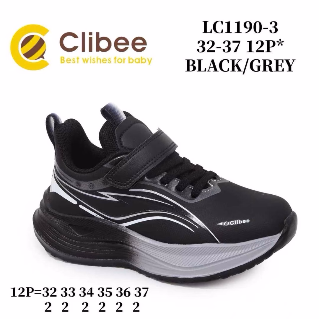 Clibee LC1190 Black/Grey 32-37