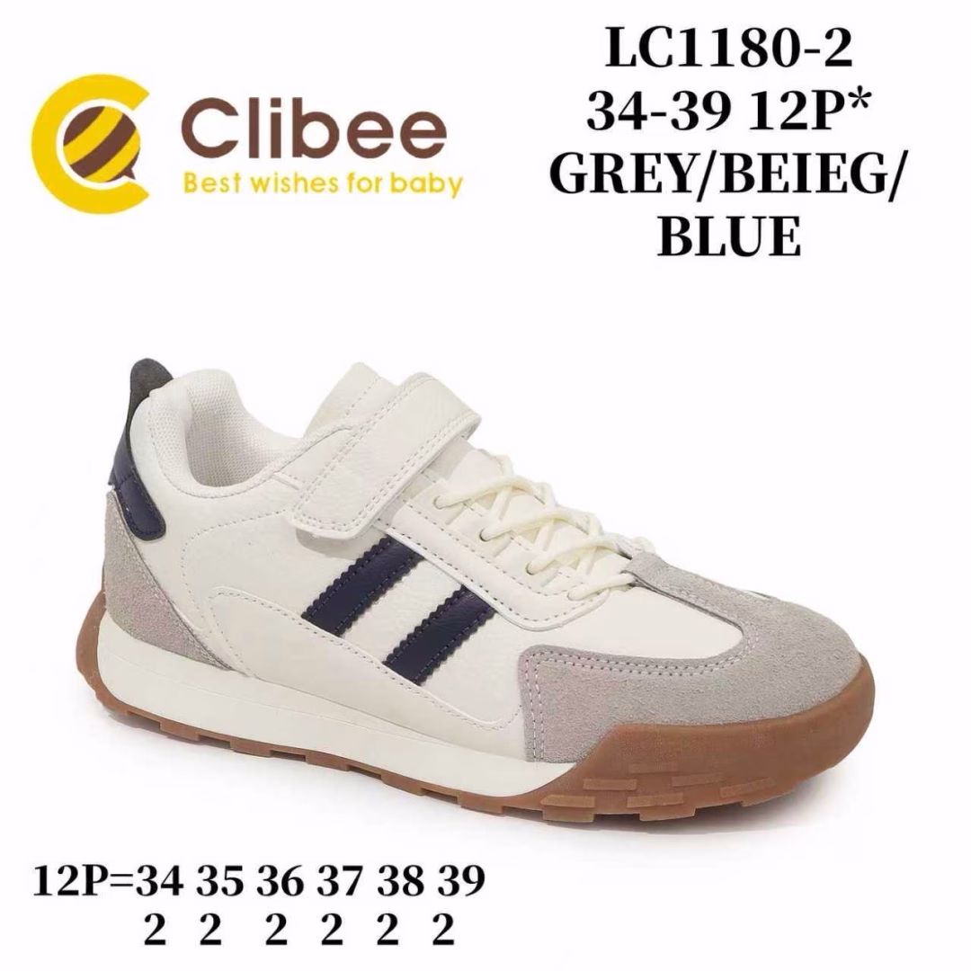 Clibee LC1180 Grey/Beige/Blue 34-39