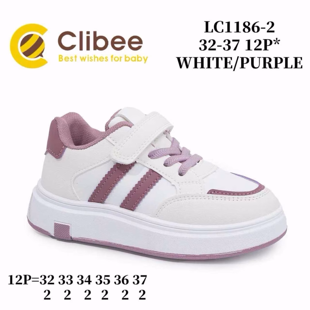 Clibee LC1186 White/Purple 32-37