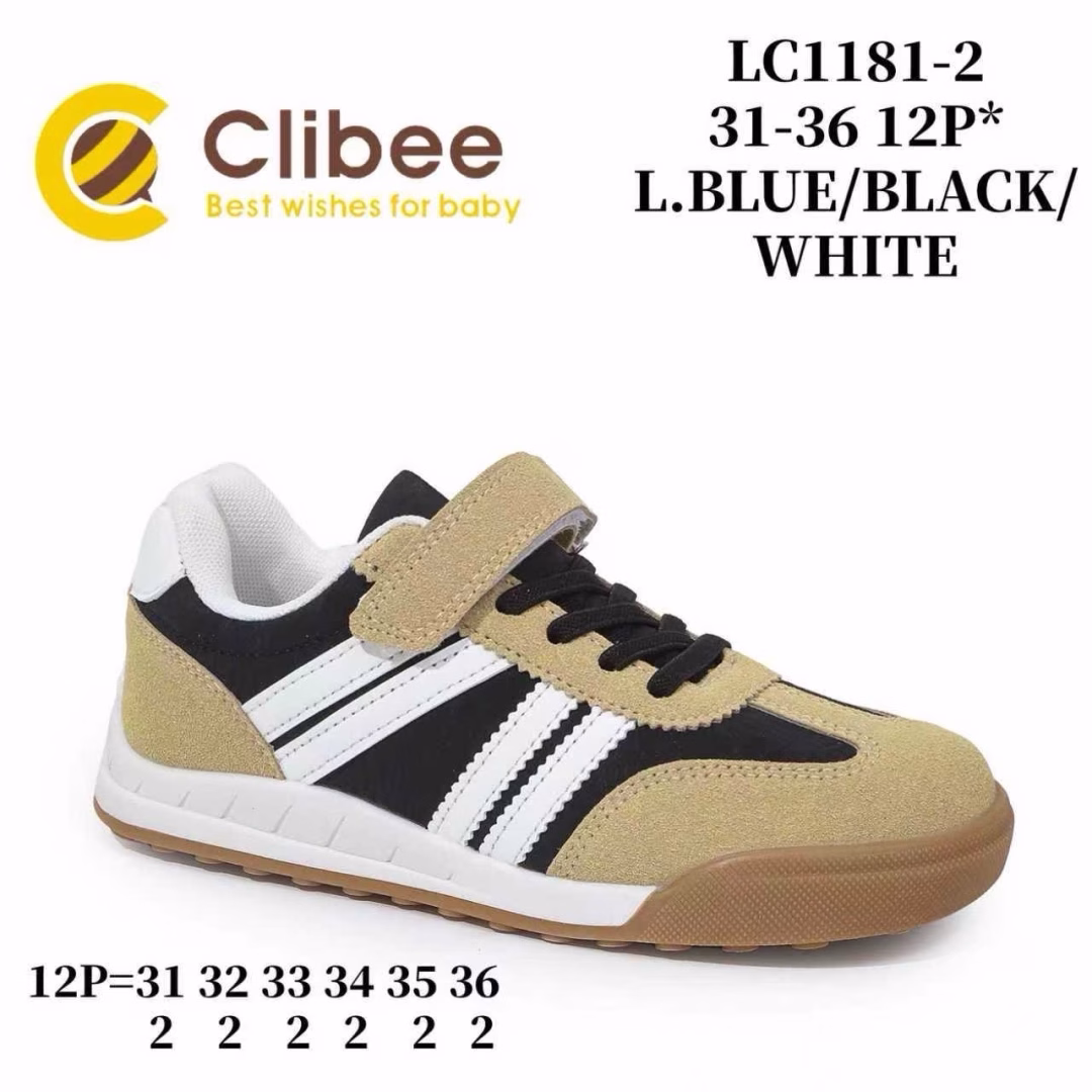 Clibee LC1181 L.Blue/Black/White 31-36