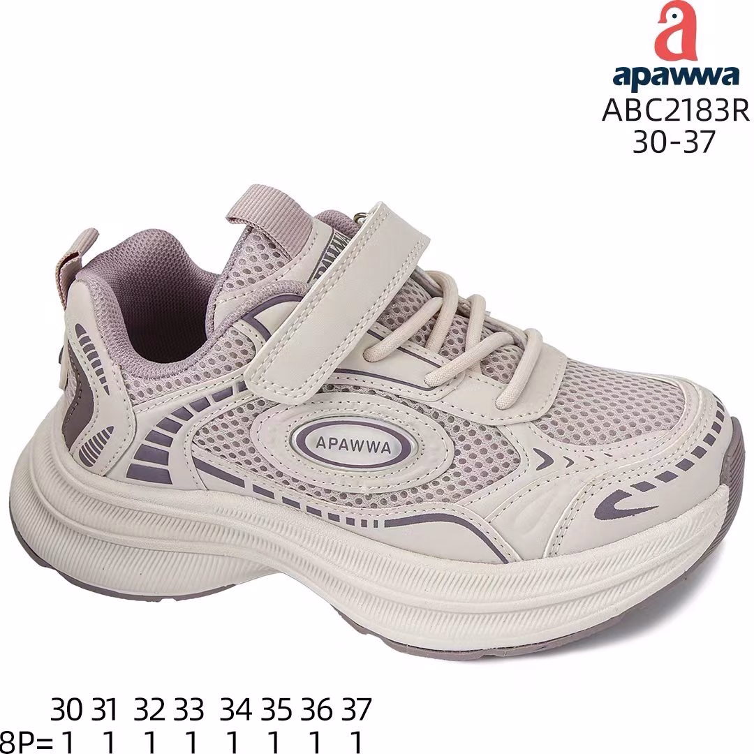 Apawwa ABC2183P Beige/Purple 30-37