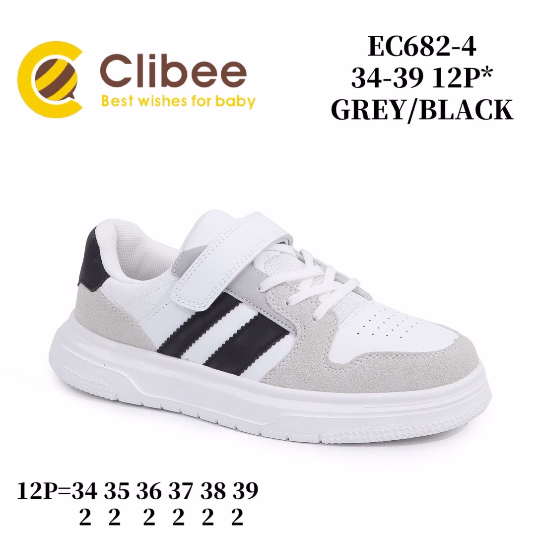 Clibee EC682 Grey/Black 34-39