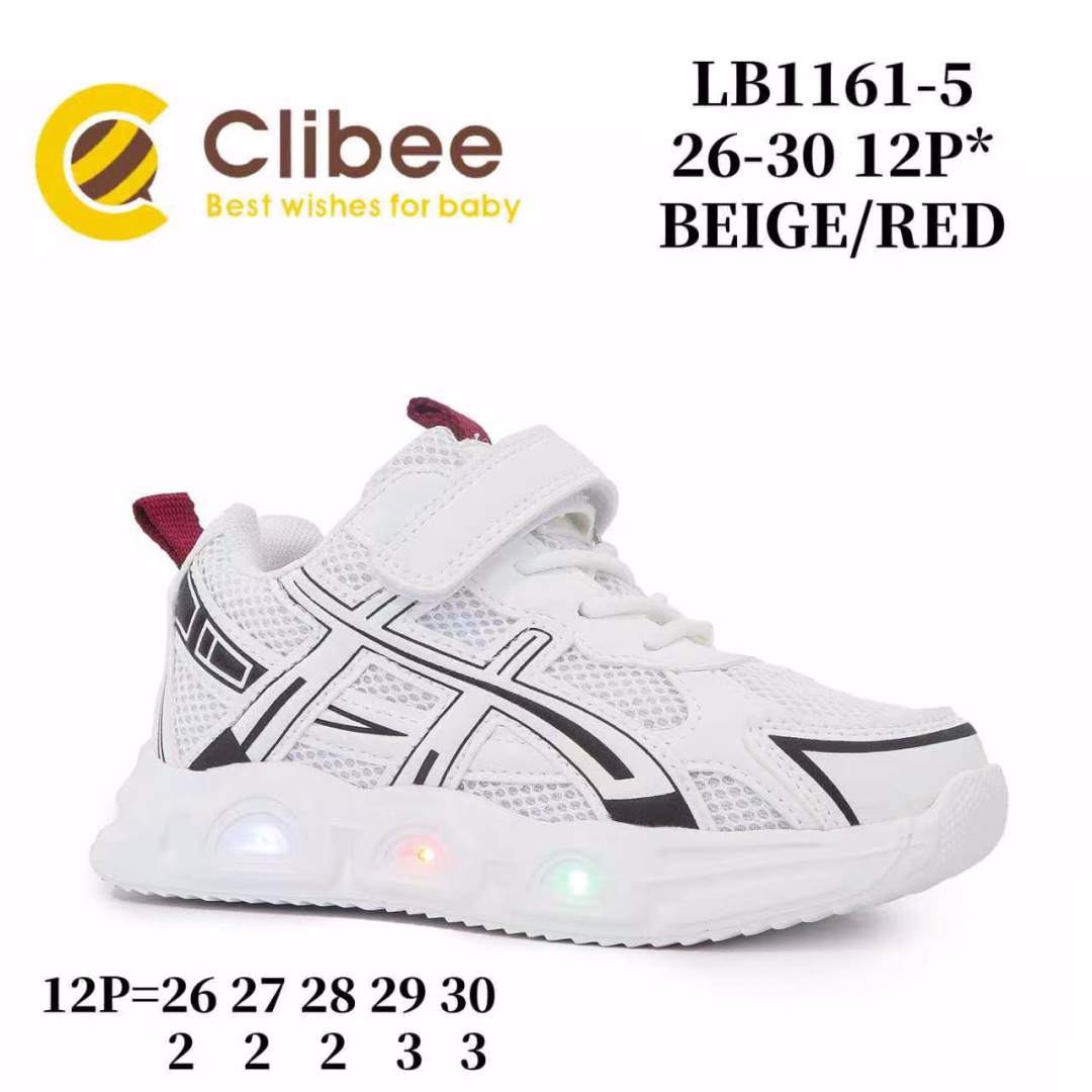 Clibee LB1161 Beige/Red 26-30