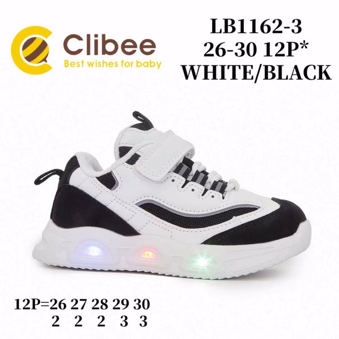 Clibee LB1162 White/Black 26-30