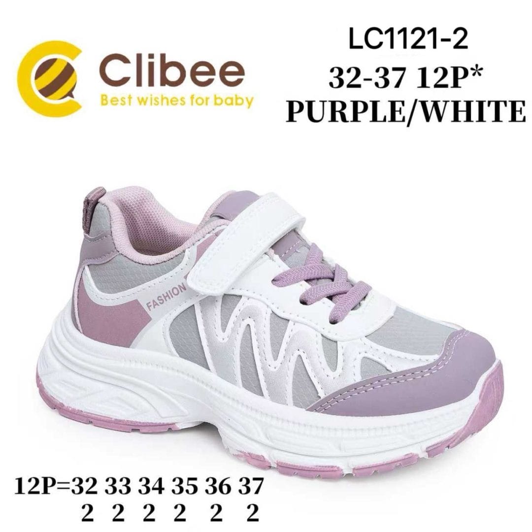 Clibee LC1121 Purple/White 32-37