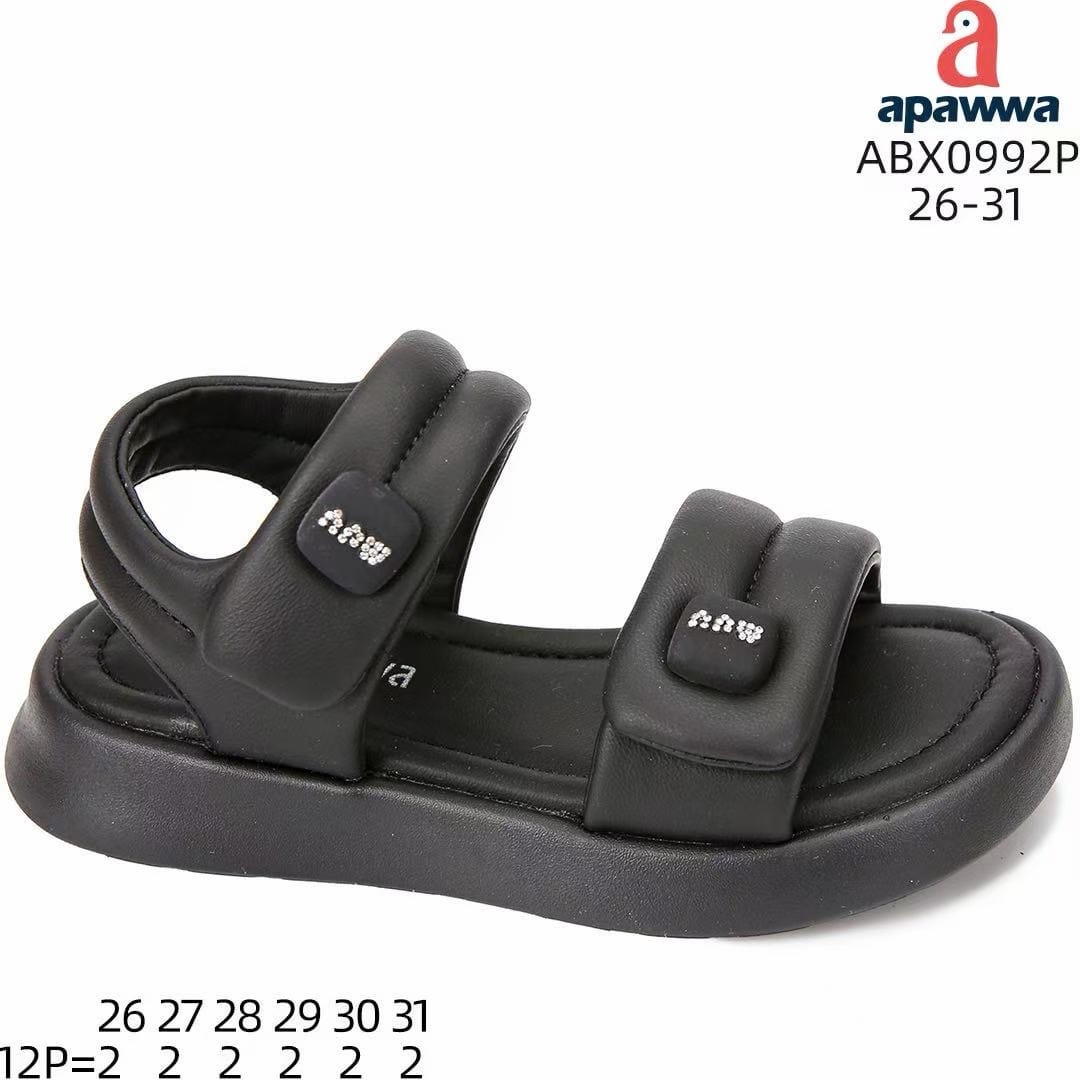 Apawwa ABX0992 Black 26-31