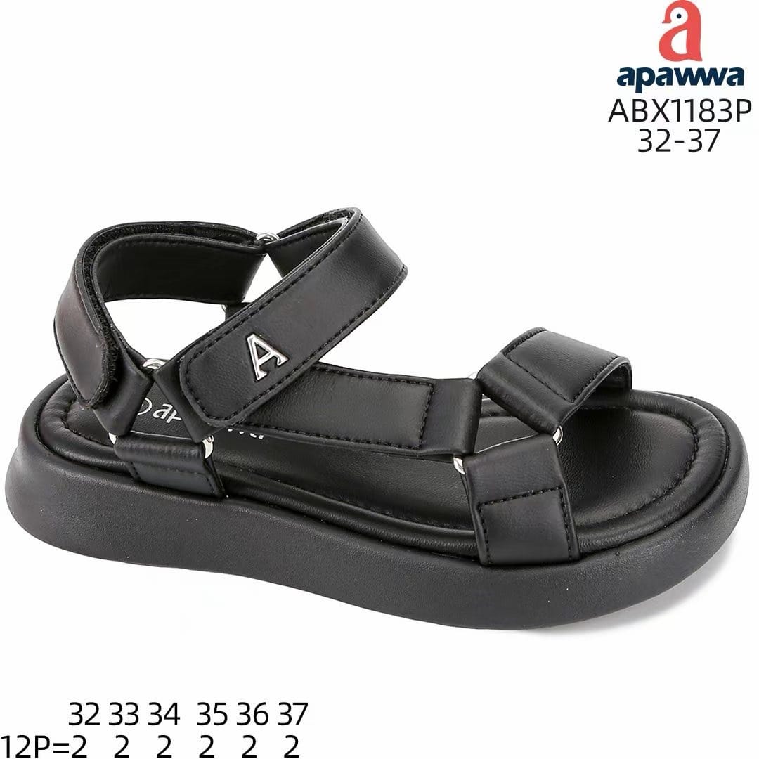 Apawwa ABX1183 Black 32-37