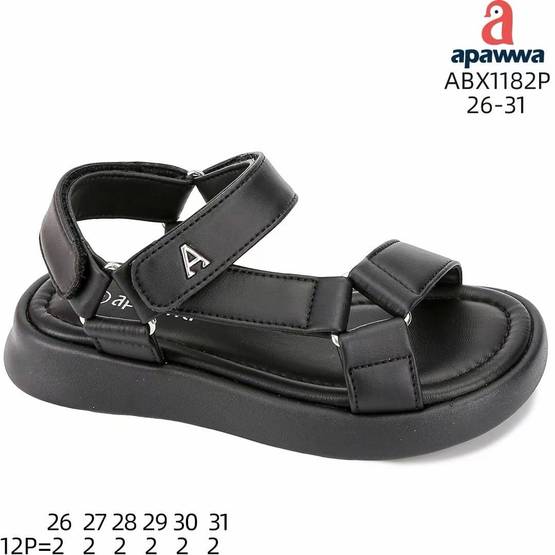 Apawwa ABX1182 Black 26-31